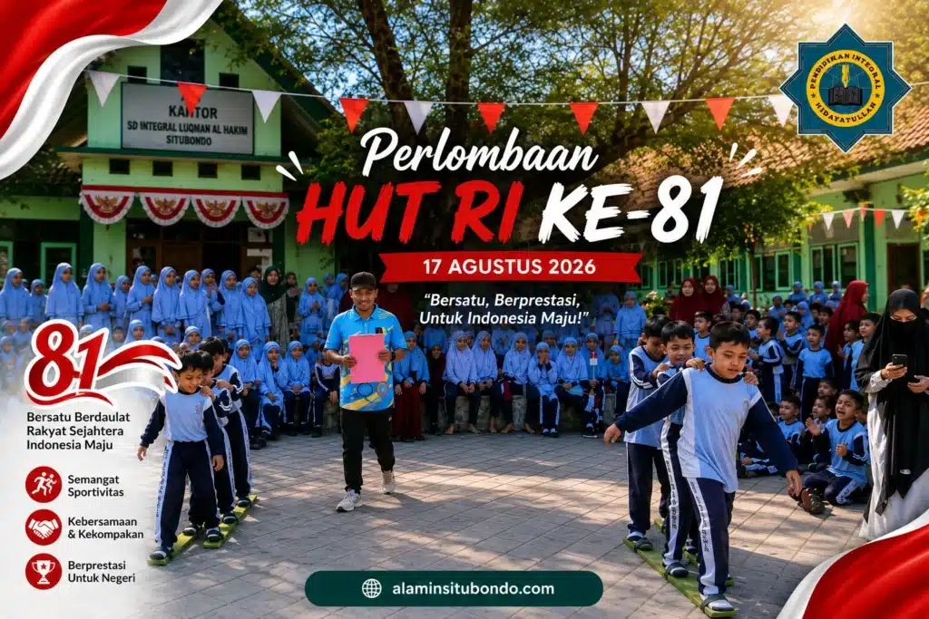 Semarak Perlombaan HUT RI ke-81 di Yayasan Al Amin Hidayatullah Situbondo
